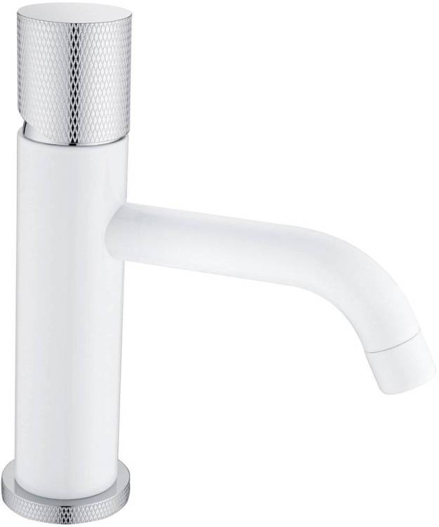 Смеситель для раковины Boheme Stick 121-WCR.2 White Touch Chrome