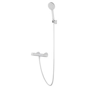 Смеситель для душа Wonzon & Woghand WW-B2029-A-MW термостатический, белый матовый