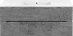 Тумба для комплекта Vincea Mia 120, подвесная, бетон