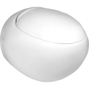 Унитаз подвесной Weltwasser WW SK 10000003809 Jeckenbach 004 GL-WT безободковый, с крышкой-сиденьем микролифт, белый глянцевый