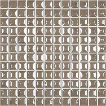 Мозаика Vidrepur Edna Coffee Коричневый (на сетке) 31.7x31.7