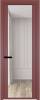 Межкомнатная дверь Profil Doors 2 AGP цвет профиля Красный антрацит, стекло безопасное 6 мм ромб белый 700x2000