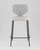 Стул полубарный Stool Group Masey B2339-H65 M8528+Curio-70 серый с серой экокожей фото 3