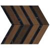 Мозаика Atlas Concorde Heartwood AOYI Moka Marble Chevron 28.7x29.4