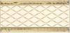 Бордюр Ape Ceramica Noblesse S001229 Cenefa Delis Marfil Gold 20x10
