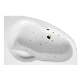 Акриловая ванна Excellent Newa RELAX WAEX.NEP16.RELAX.BR 160x95 правая, бронза