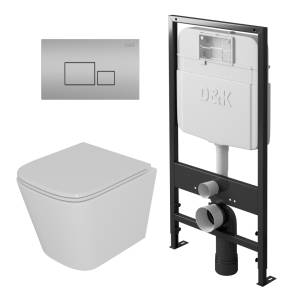 Комплект D&K Berlin DS1431604 кнопка хром