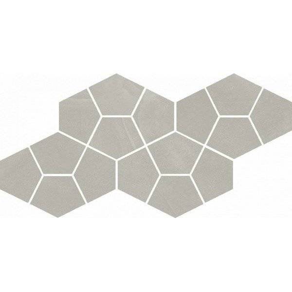 Мозаика Italon Continuum 620110000183 Silver Mosaico Prism 20.5x41.3