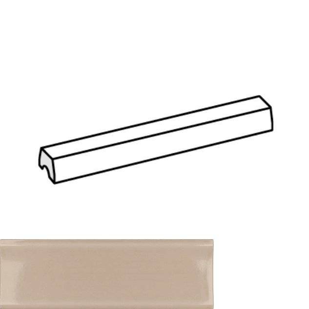 Бордюр Equipe Vibe 28892 Corbel Taupe 2x20
