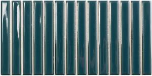 Керамическая плитка WOW Sweet Bars Peacock Blue 12.5x25