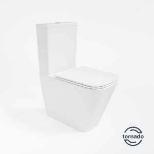 Унитаз-компакт Vincea Q-Line VT2-12T Tornado сиденье микролифт, белый