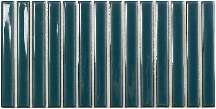 Керамическая плитка WOW Sweet Bars Peacock Blue 12.5x25