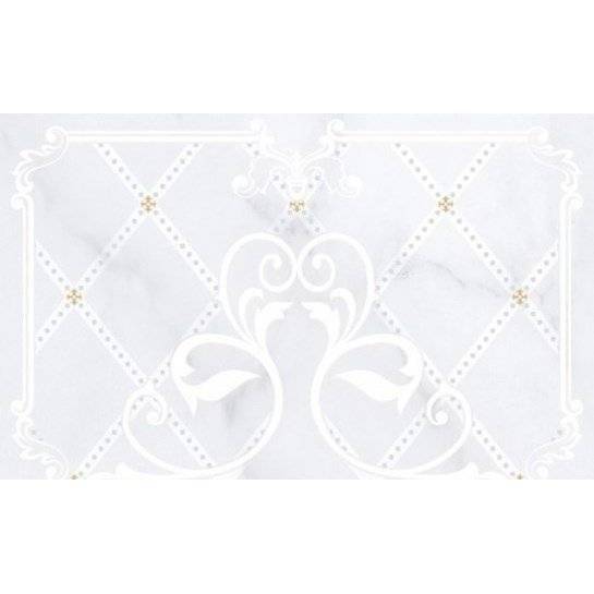 Декор Шахтинская плитка Милана 10300000190 Светло-Серый 01 25x40