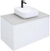 Тумба под раковину Aquanet Nova Lite 90 242257 1+1 ящика, белый глянец фото 9