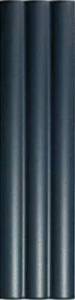 Керамическая плитка Dna Tiles Match 130860 Curved Midnight Blue Matt 6.25x25
