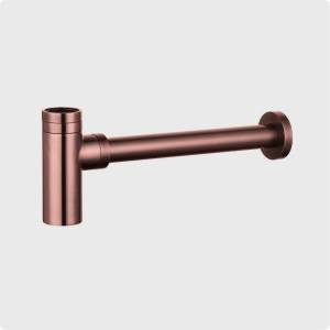 Сифон для раковины AQUAme AQM7010BC медь шлифованная