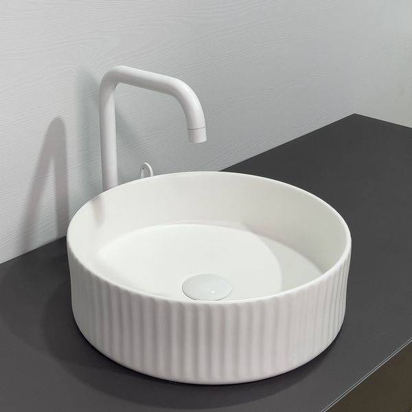 Раковина Comforty 00-00012531 78728MW 35 см, белая матовая