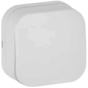 Выключатель 1-клавишный IEK Glory EVH10-K01M-10 белый матовый