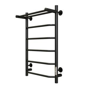 Полотенцесушитель электрический Aringa Киото AR03003BL 50x80, черный