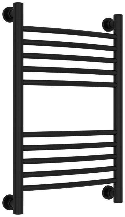 Полотенцесушитель водяной Сунержа Богема+ 31-0221-6040 выгнутый, Матовый чёрный, 60x40