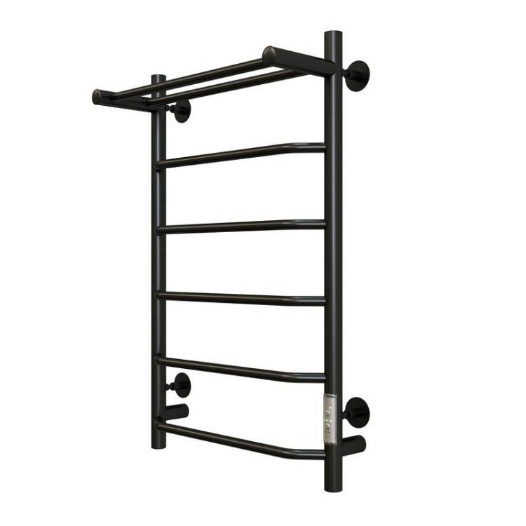 Полотенцесушитель электрический Aringa Киото AR03003BL 50x80, черный