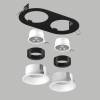 Встраиваемый светильник Lightstar Domino Round D6570606BMOD фото 2
