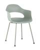 Набор из 4 стульев Stool Group Lady SL-7018K greyish green 90455 X4 серо-зеленый фото 2