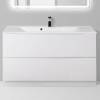 Тумба с раковиной BelBagno Marino 100 bianco lucido, напольная