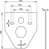 Комплект  Унитаз подвесной Duravit D-code 45700900A1 безободковый + Система инсталляции для унитазов AlcaPlast AM101/1120-4:1RS M71-001 фото 10
