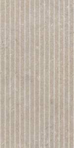 Керамогранит Dado Ceramica Shellstone 005498 Taupe Rigat-One 3D 60x120