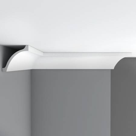 Плинтус потолочный гладкий DECOMASTER 96265 240x11.5x11.5