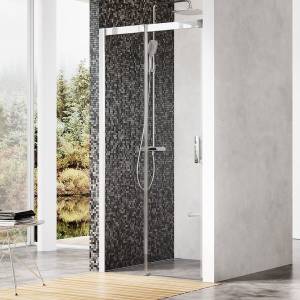 Душевая дверь в нишу Ravak MSD2-120 L Transparent, профиль хром
