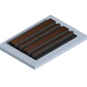 Декоративная панель Hiwood LV122 BR396 270x1.2x12