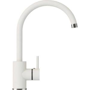 Смеситель для кухни Polygran Элара 660724 белый хлопок