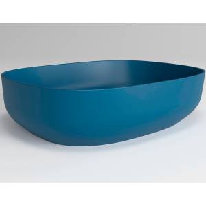 Раковина Plumberia Selection VELOMA OVAL BDT 38x48x12.5 блу деним