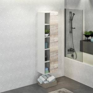 Шкаф-пенал Comforty Турин 45 дуб бежевый