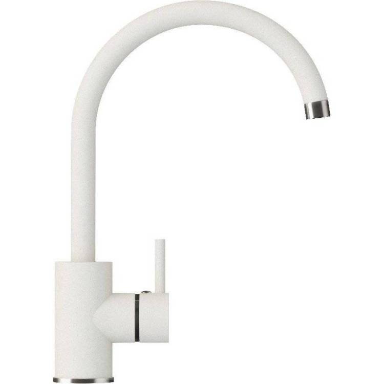 Смеситель для кухни Polygran Элара 660724 белый хлопок