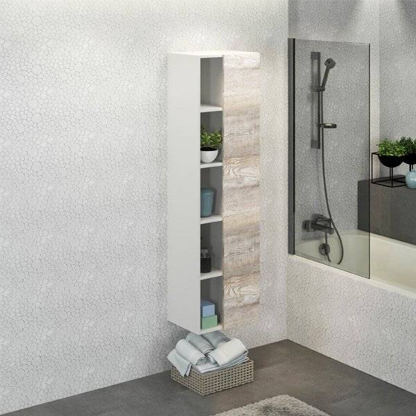 Шкаф-пенал Comforty Турин 45 дуб бежевый