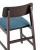 Стул Stool Group Oden S MH52035 H3221-7 STEEL BLUEx2 мягкое сидение, синее фото 6