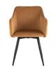 Набор из 2 стульев Stool Group Ника MC66-5F KD HLR-43 X2 терракотовый вращающийся фото 3