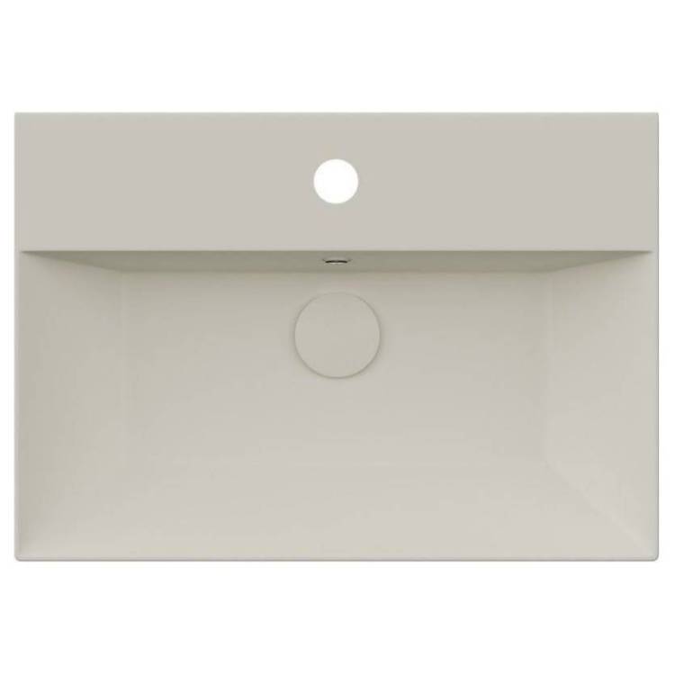 Раковина Isvea SistemaZ Frame 10SF50060SV-2K 60 см, слоновая кость матовая