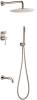 Душевой комплект Boheme Uno 464-2-NB Nikel Brush