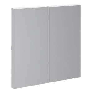 Клавиши для 2-клавишного выключателя Voltum S70 VLS000316 серый