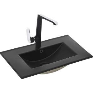 Раковина Weltwasser WW Deilbach 10000005571 7517-60 60 см, черная матовая