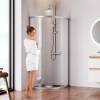 Душевое ограждение Am.Pm X-Joy W88G-205-080MT64 Twin Slide 80x80, без поддона фото 3