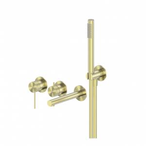Смеситель для ванны Abber Emotion 316 AF8830BG брашированное золото