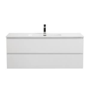 Тумба с раковиной BelBagno Kraft 120 Bianco Opaco, раковина BB1200ETL