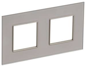 Рамка 2-постовая IEK Skandy SK-M22-G-K37 шампань