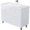 Тумба с раковиной Aquanet Nova Lite 2.0 110 365919 Белый глянец