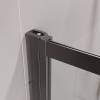 Шторка на ванну Cezares Slider-Fix-Vf-11-90/150-C-Gm профиль оружейная сталь, стекло прозрачное, 90x150 фото 6